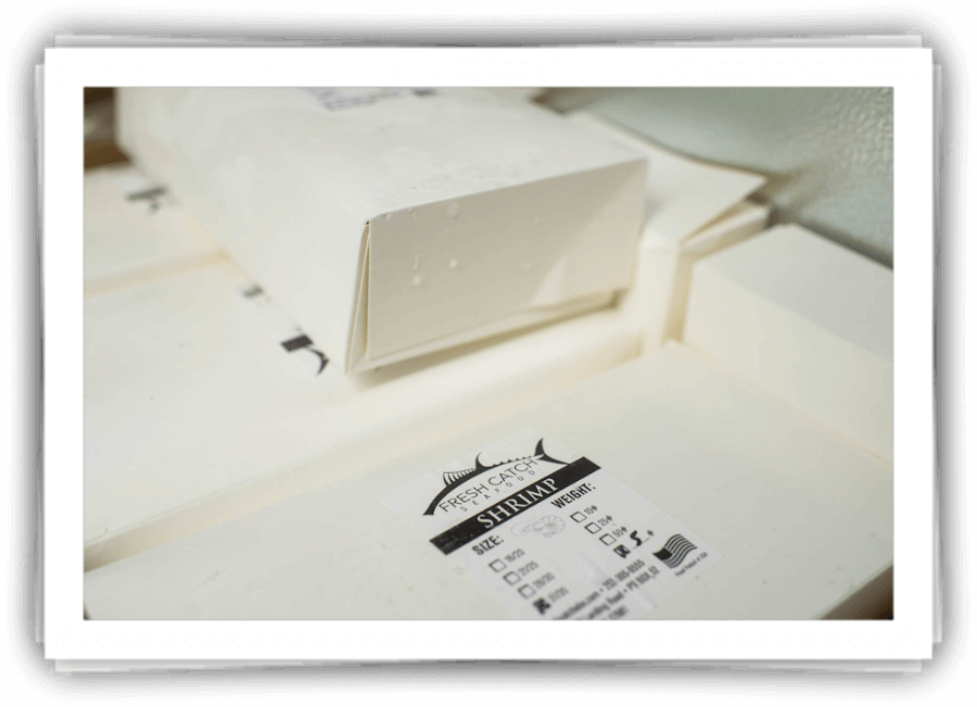 Fresh packaged North Carolina Wholesale Shrimp